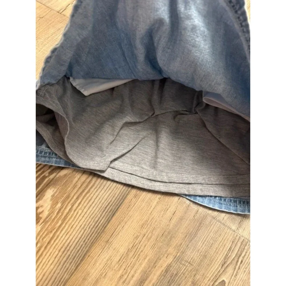 Overall dress with lining